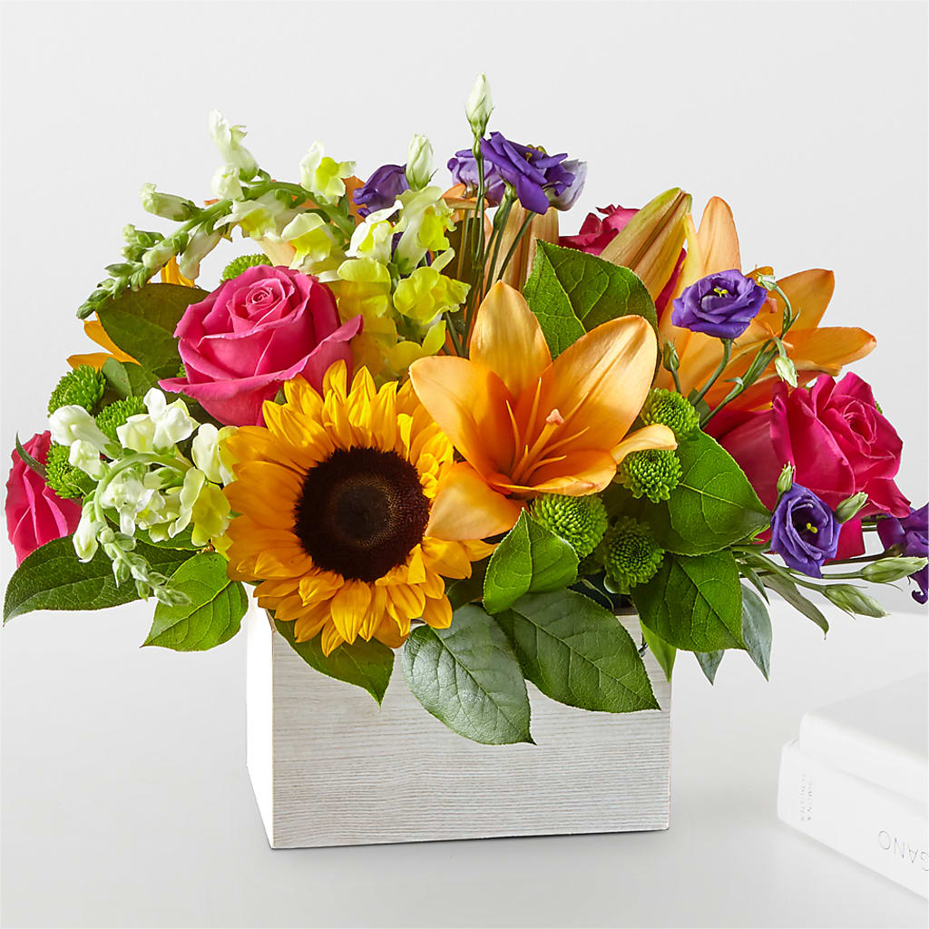 Best Day Box Bouquet – Flowers By Vee, Tracy CA