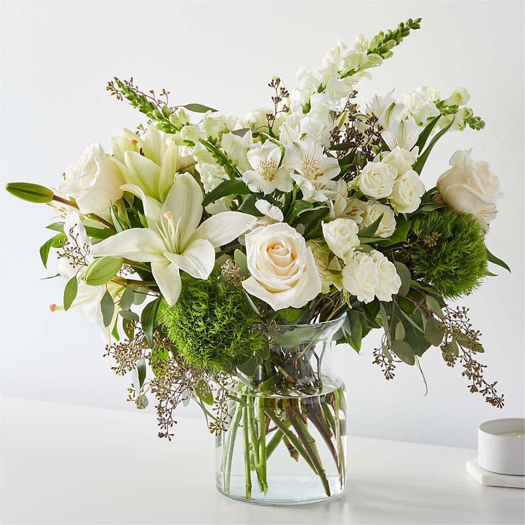 Fresh Linen Bouquet – Flowers By Vee, Tracy CA