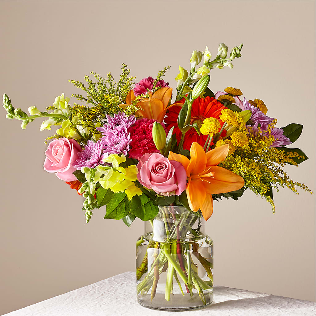 Party Punch Bouquet – Flowers By Vee, Tracy CA