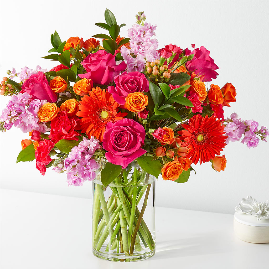 Fiesta Bouquet – Flowers By Vee, Tracy CA