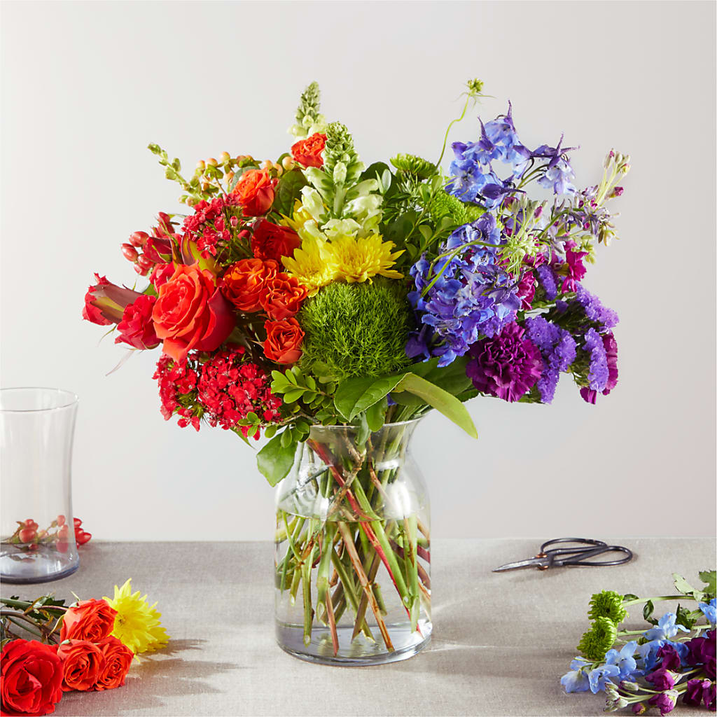 Summer Spectra - A Florist Original – Flowers By Vee, Tracy CA