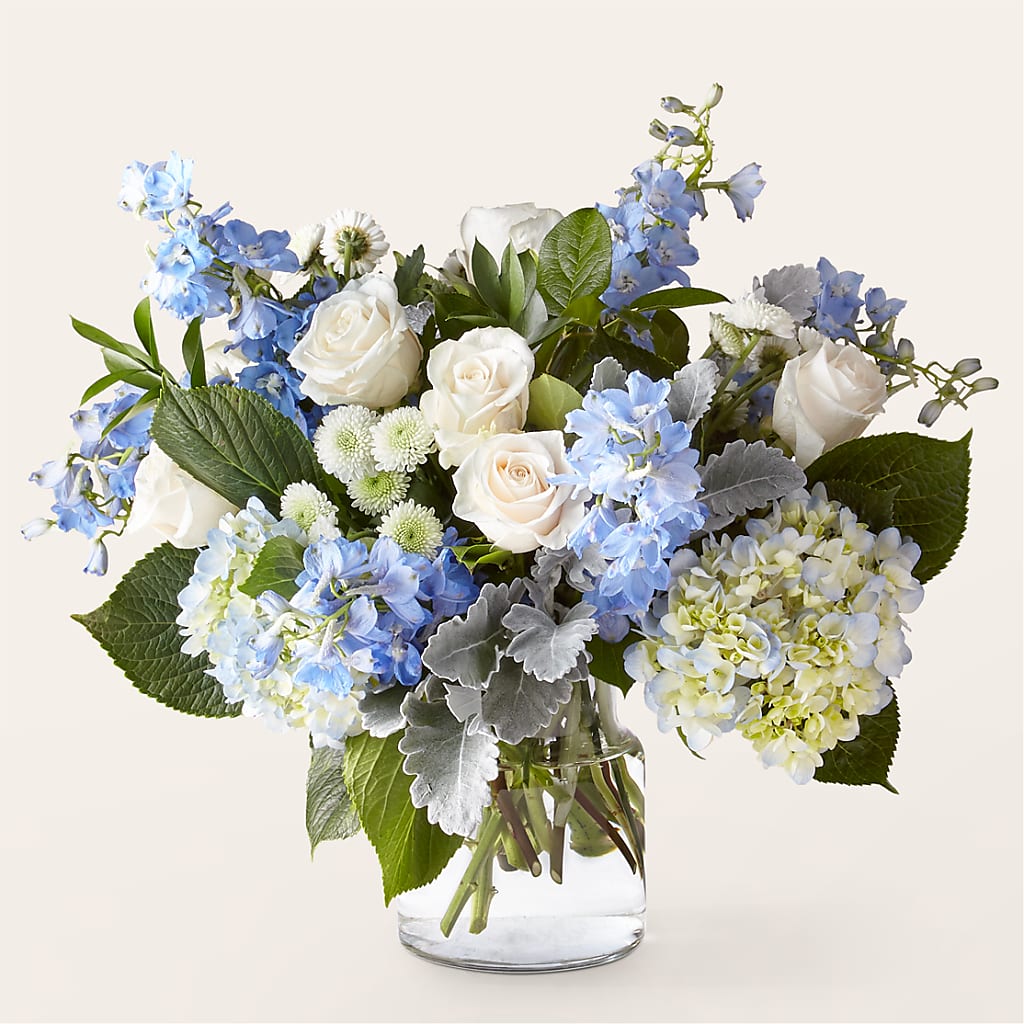 Clear Skies Bouquet – Flowers By Vee, Tracy CA