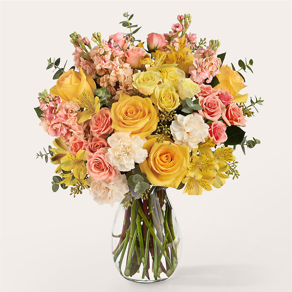 Slice of Sunrise Bouquet – Flowers By Vee, Tracy CA