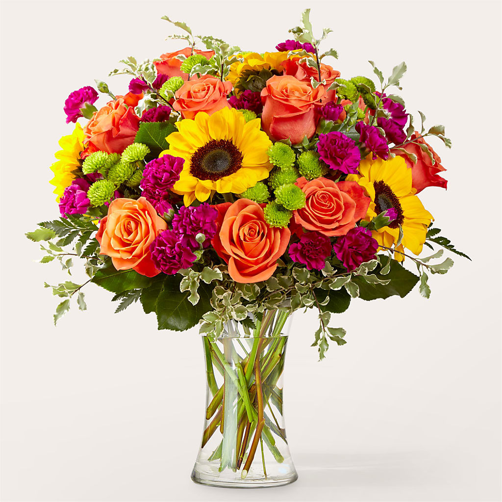 Warmth & Light Bouquet – Flowers By Vee, Tracy CA