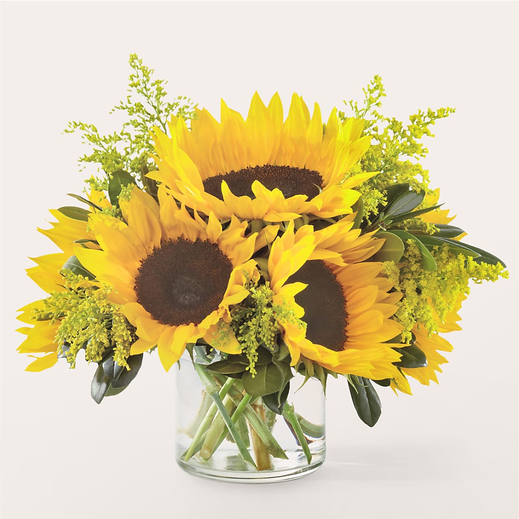 Beaming Sunflower Bouquet – Flowers By Vee, Tracy CA