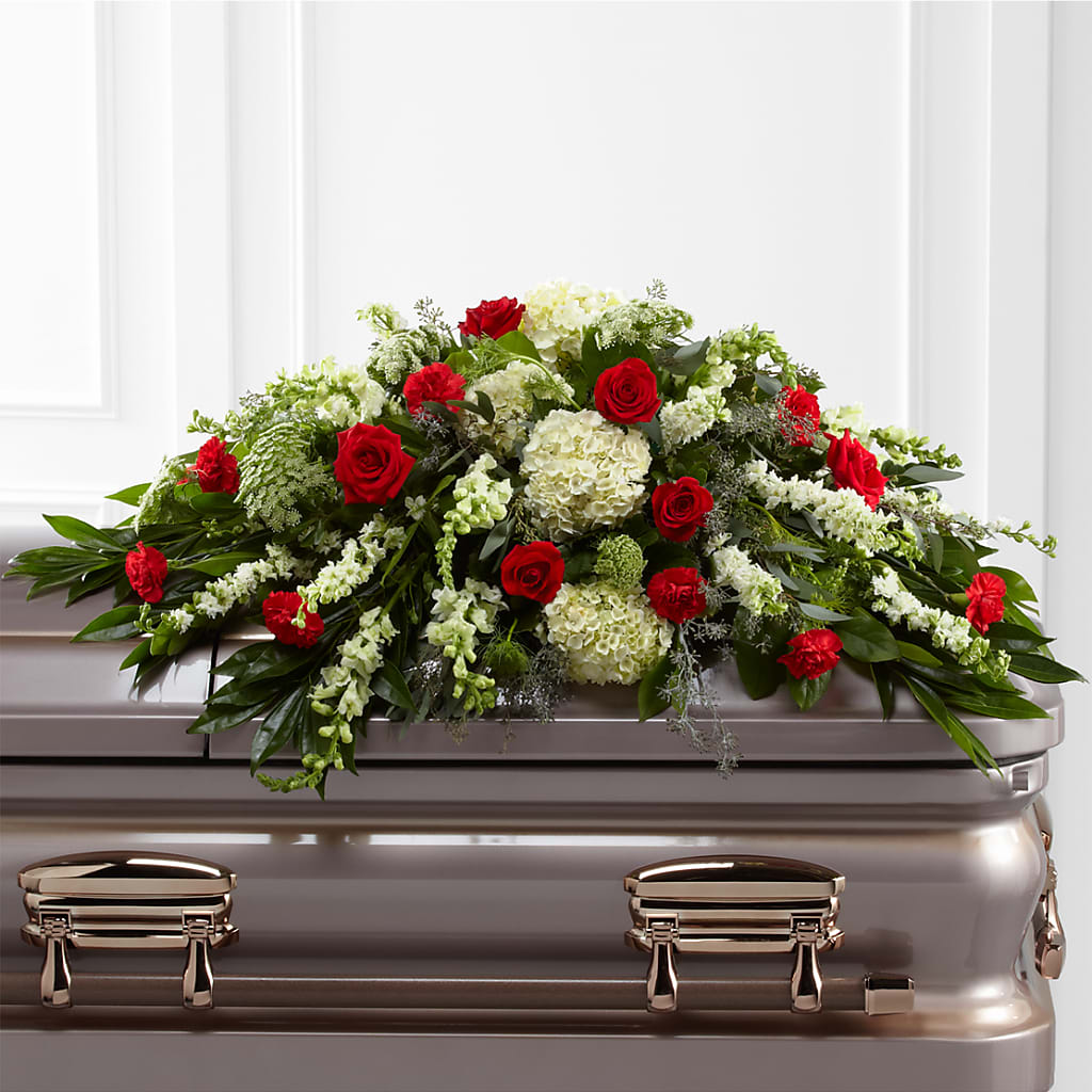 Sincerity Casket Spray – Flowers By Vee, Tracy CA