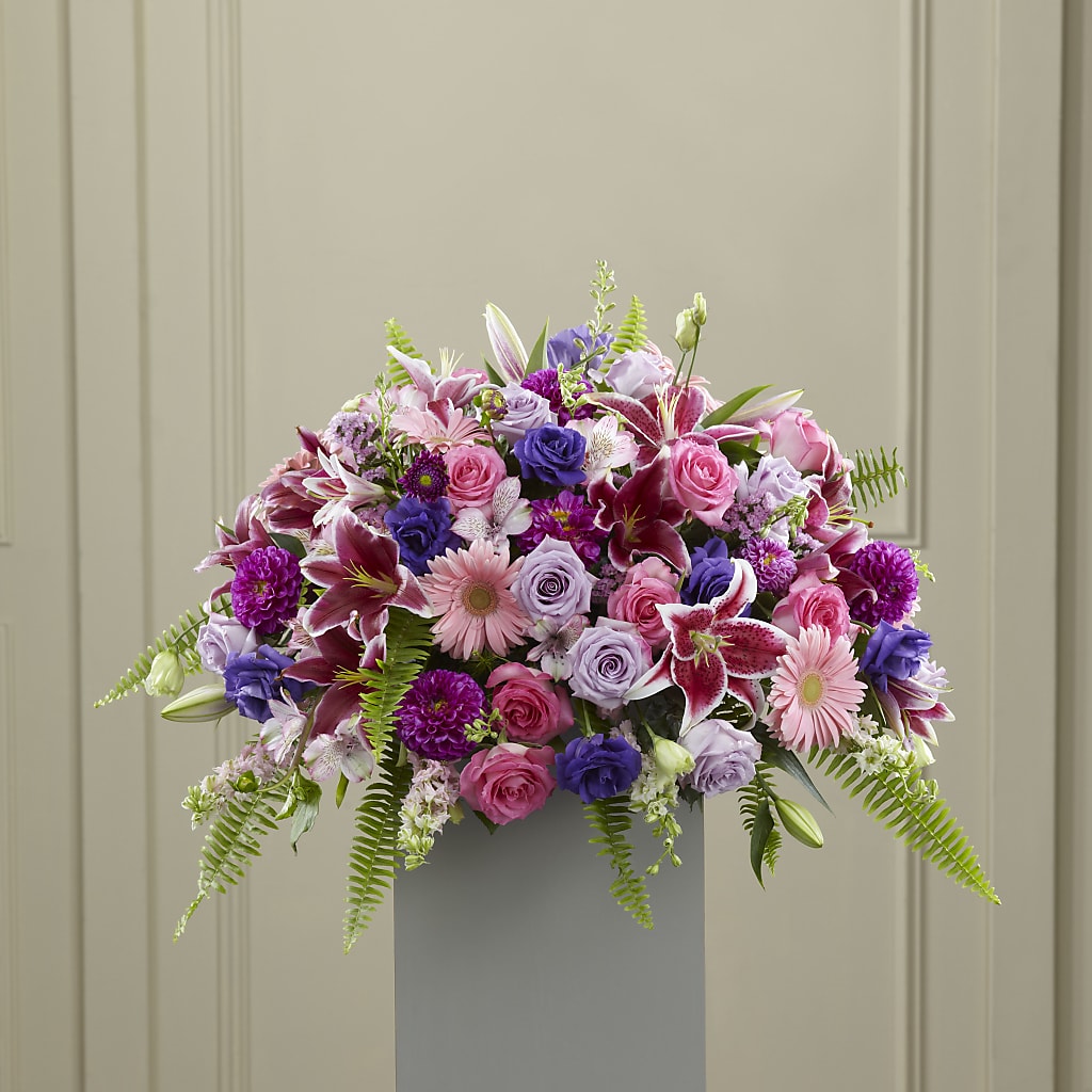 Fare Thee Well Pedestal – Flowers By Vee, Tracy CA