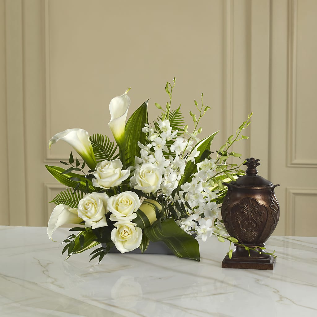 At Peace Arrangement – Flowers By Vee, Tracy CA