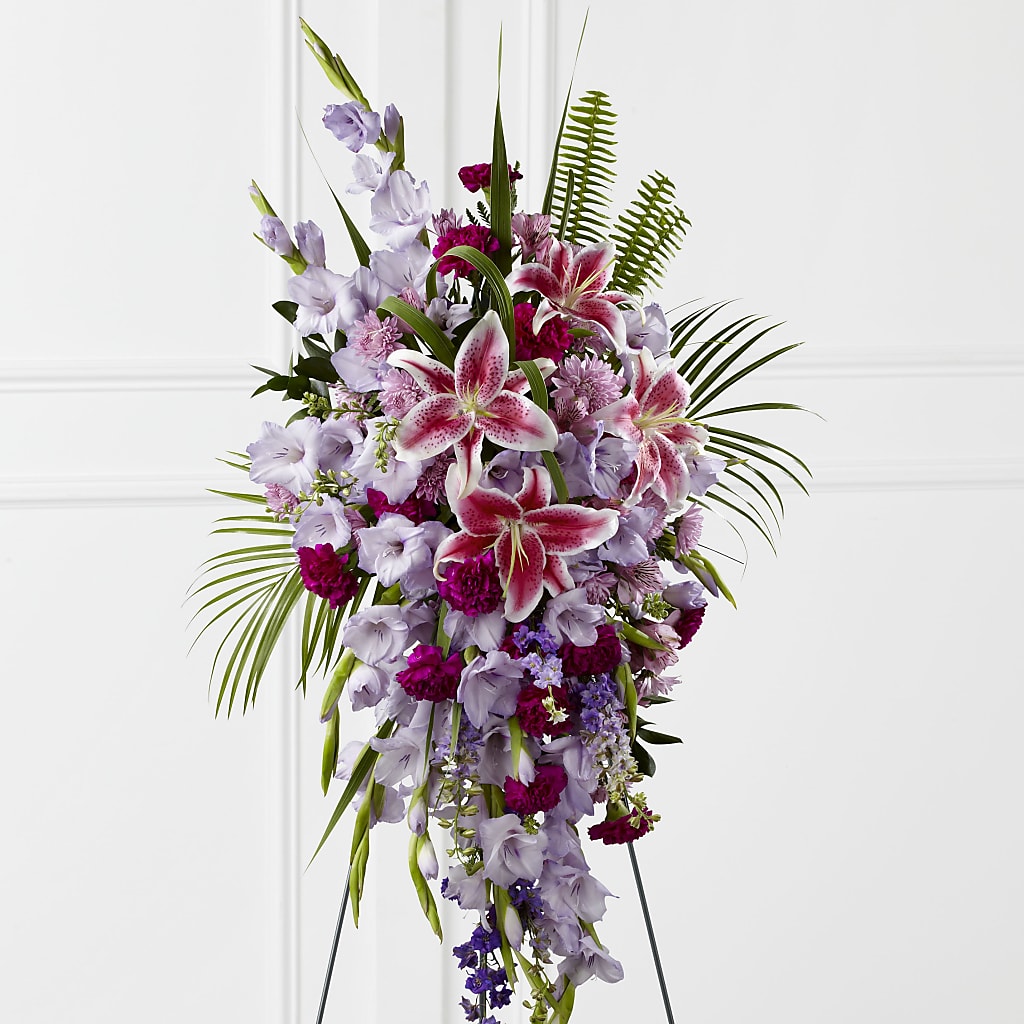 Tender Touch Standing Spray – Flowers By Vee, Tracy CA
