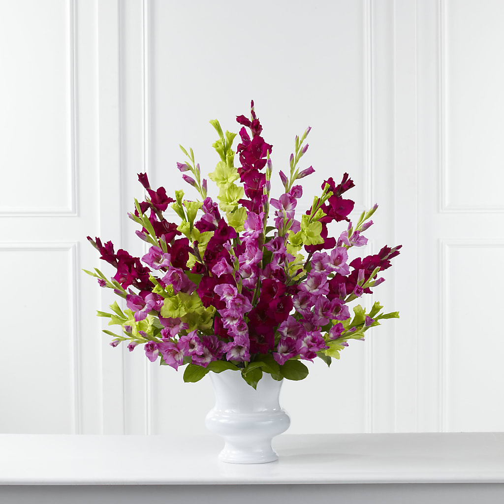 Solemn Offering Arrangement – Flowers By Vee, Tracy CA