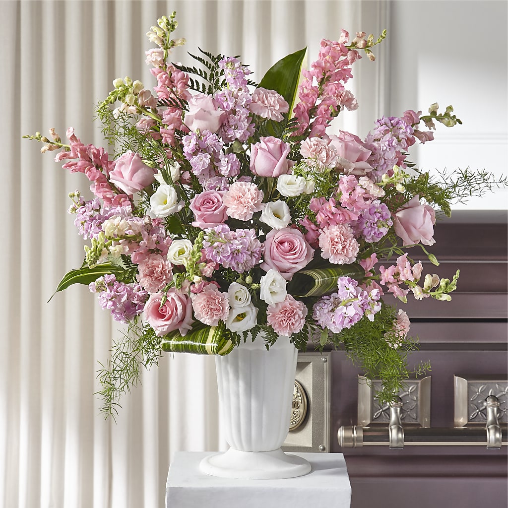 Divine Comfort Arrangement – Flowers By Vee, Tracy CA