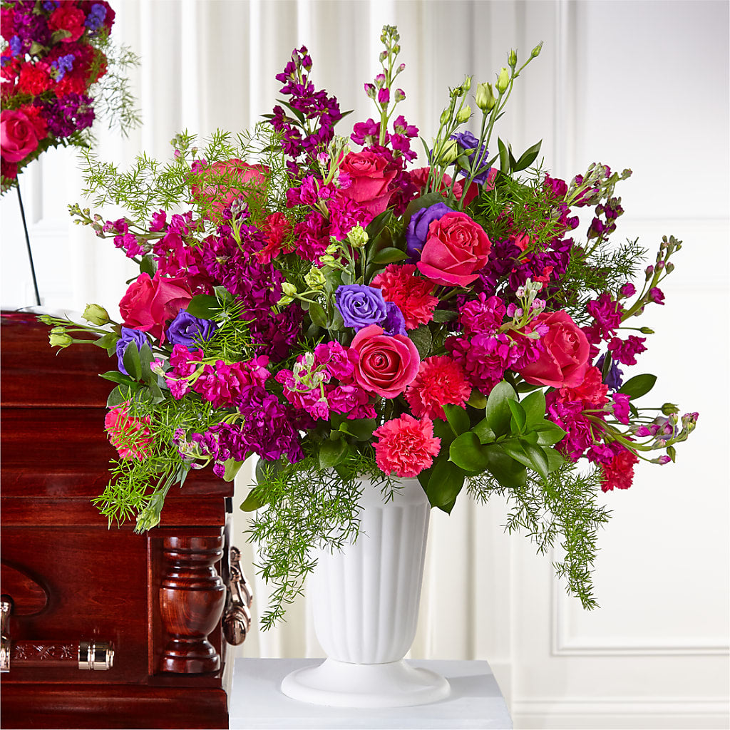 Eternal Day Arrangement – Flowers By Vee, Tracy CA