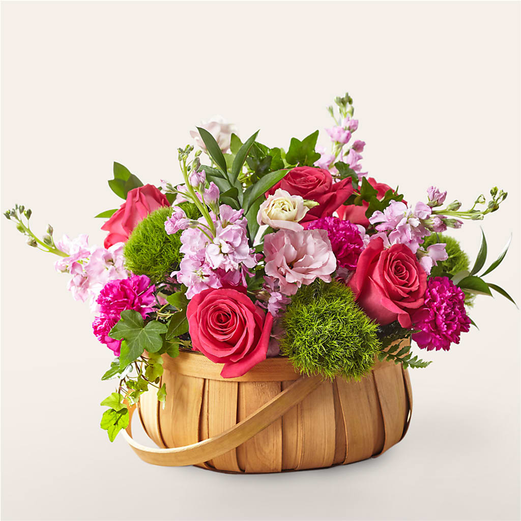 Radiance in Bloom Basket – Flowers By Vee, Tracy CA