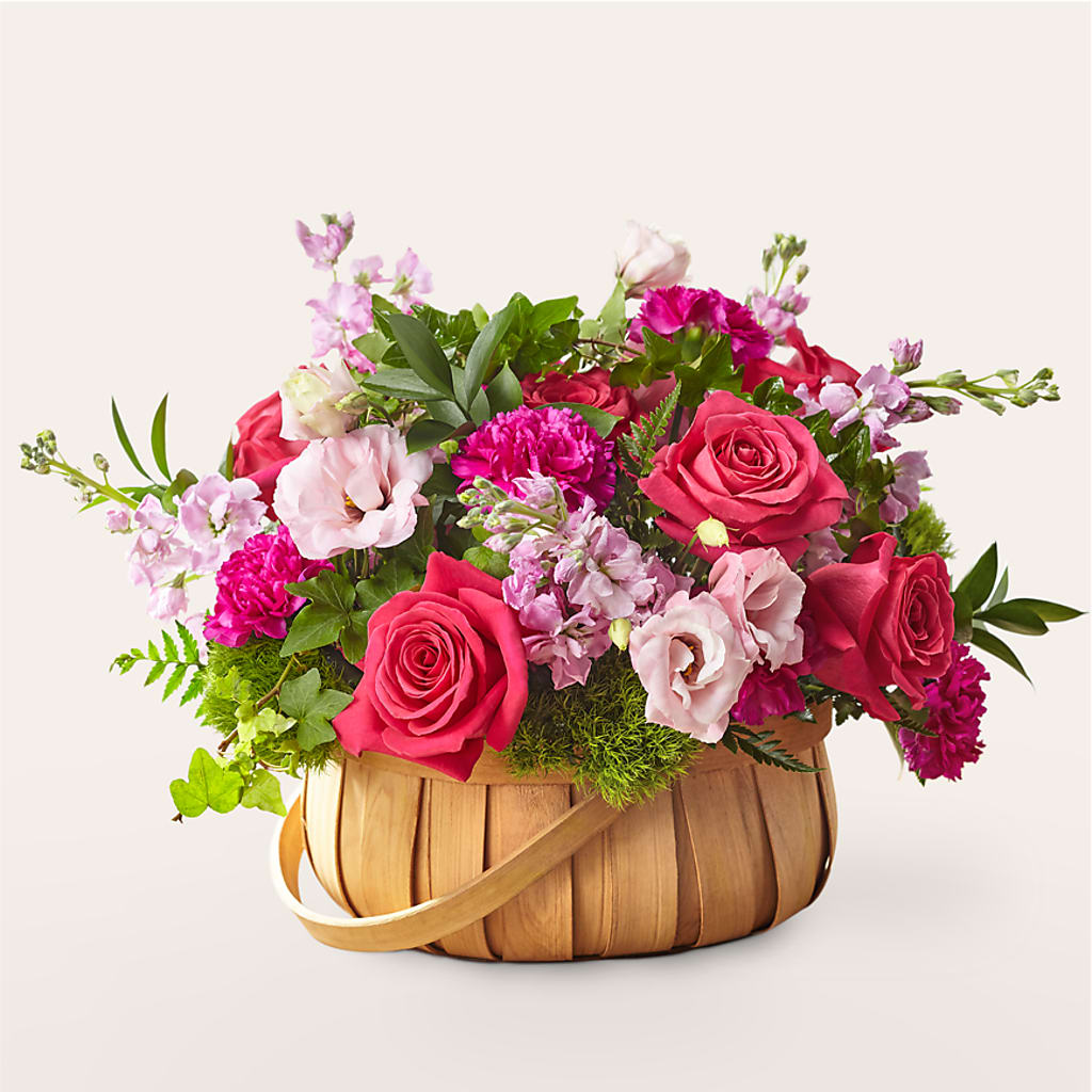 Radiance in Bloom Basket – Flowers By Vee, Tracy CA