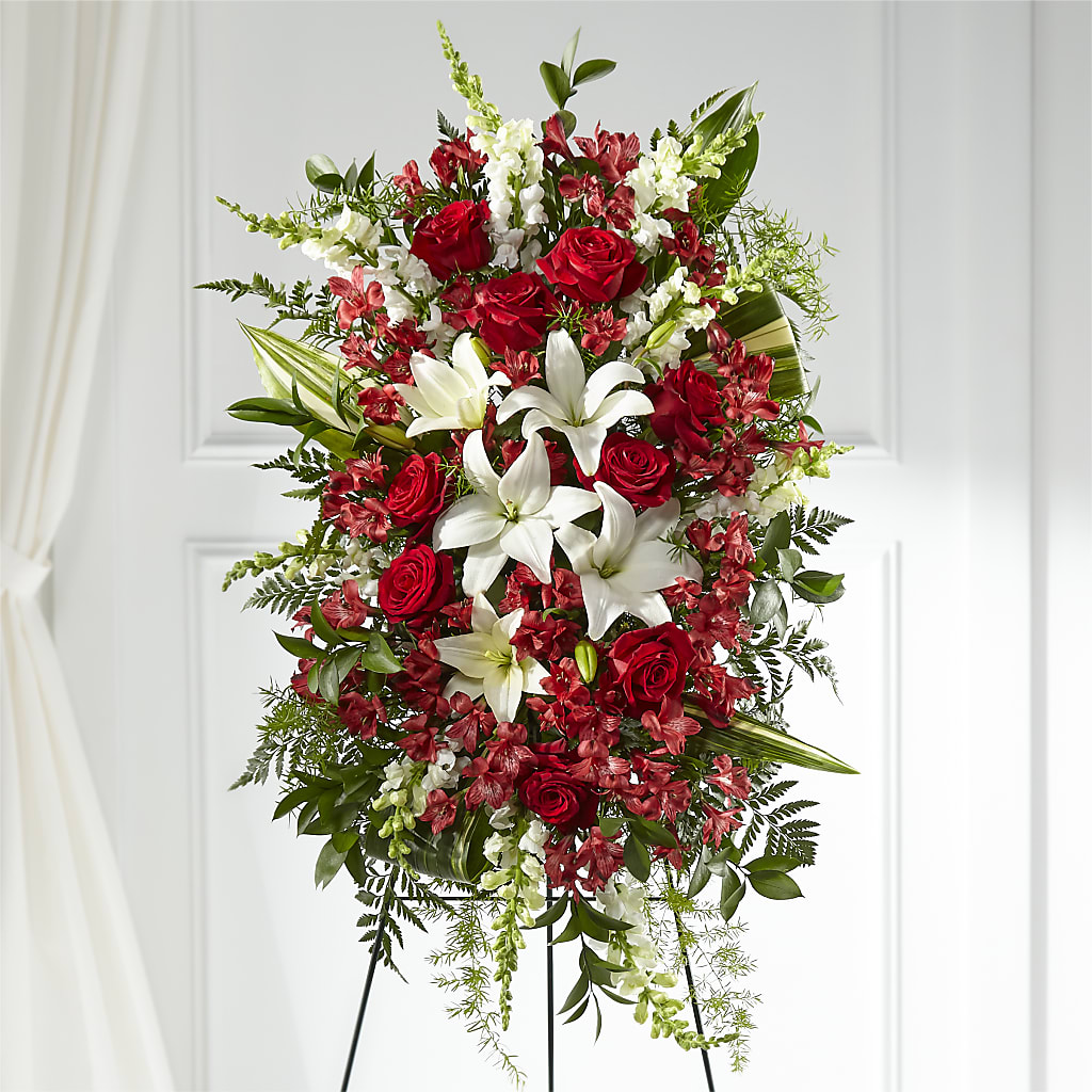 Everlasting Memory Standing Spray – Flowers By Vee, Tracy CA