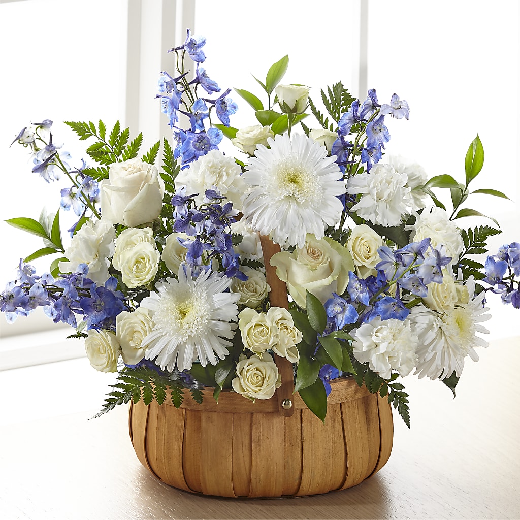 Harmony & Grace Basket – Flowers By Vee, Tracy CA