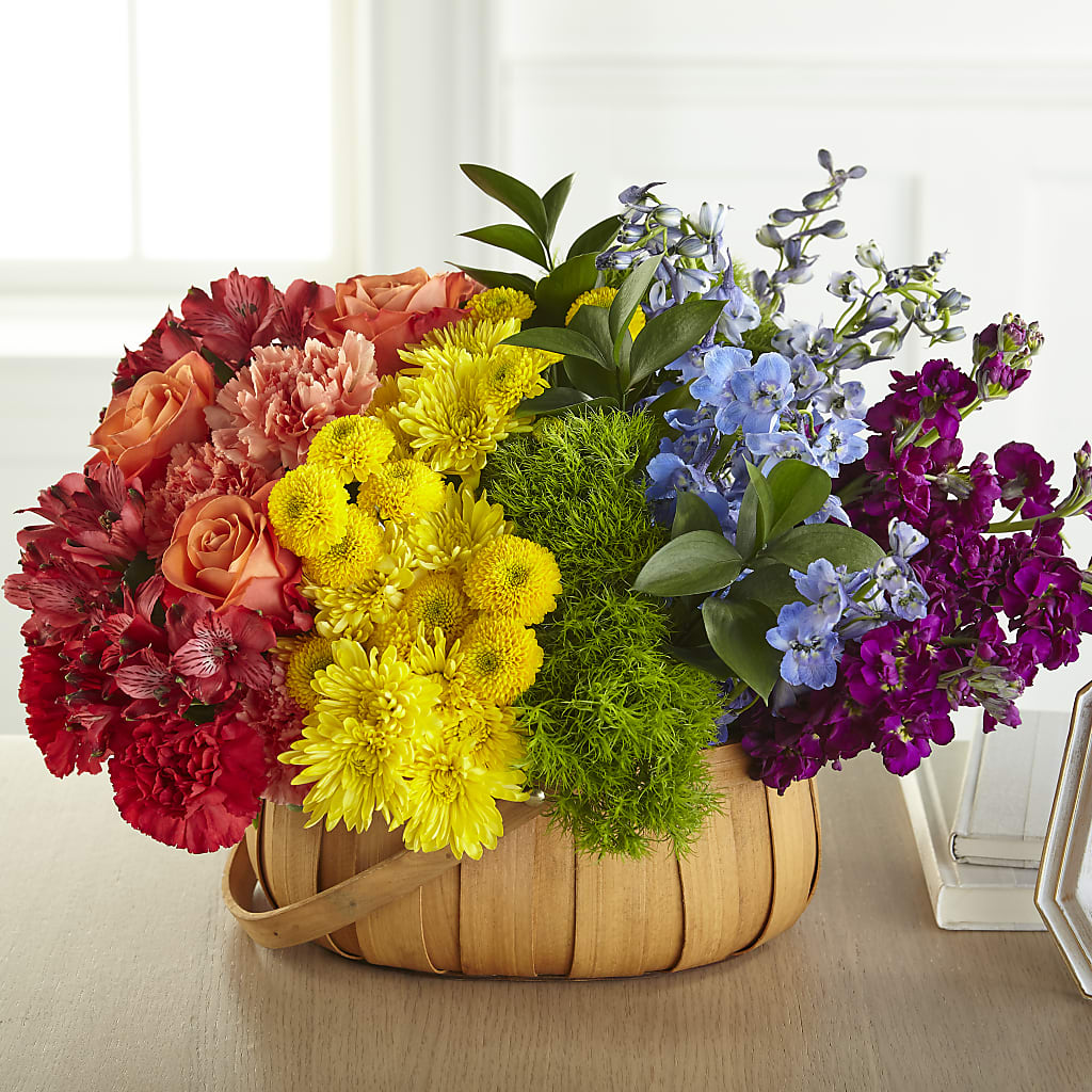 Prideful Basket – Flowers By Vee, Tracy CA