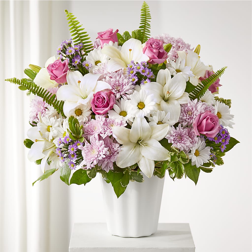 Warmest Thoughts Tabletop Basket – Flowers By Vee, Tracy CA