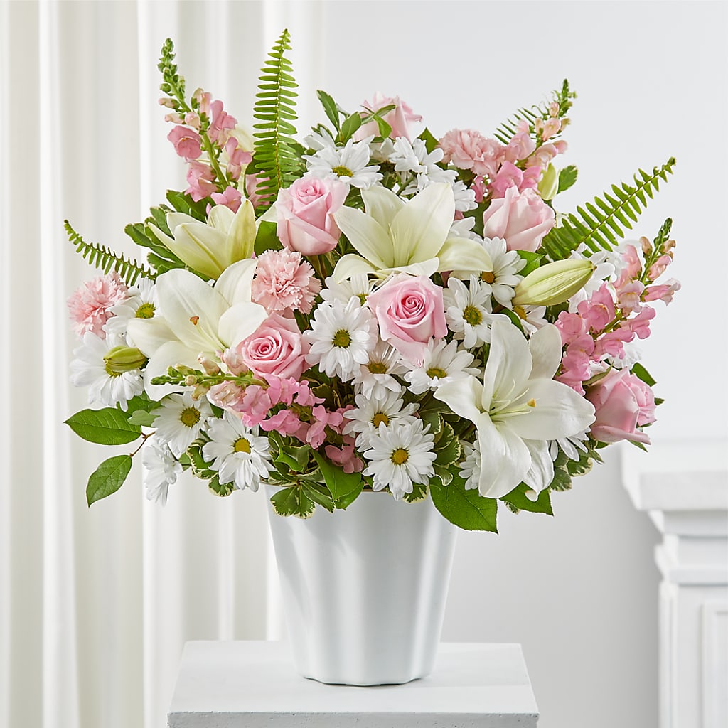 Soft Touch Tabletop Basket – Flowers By Vee, Tracy CA