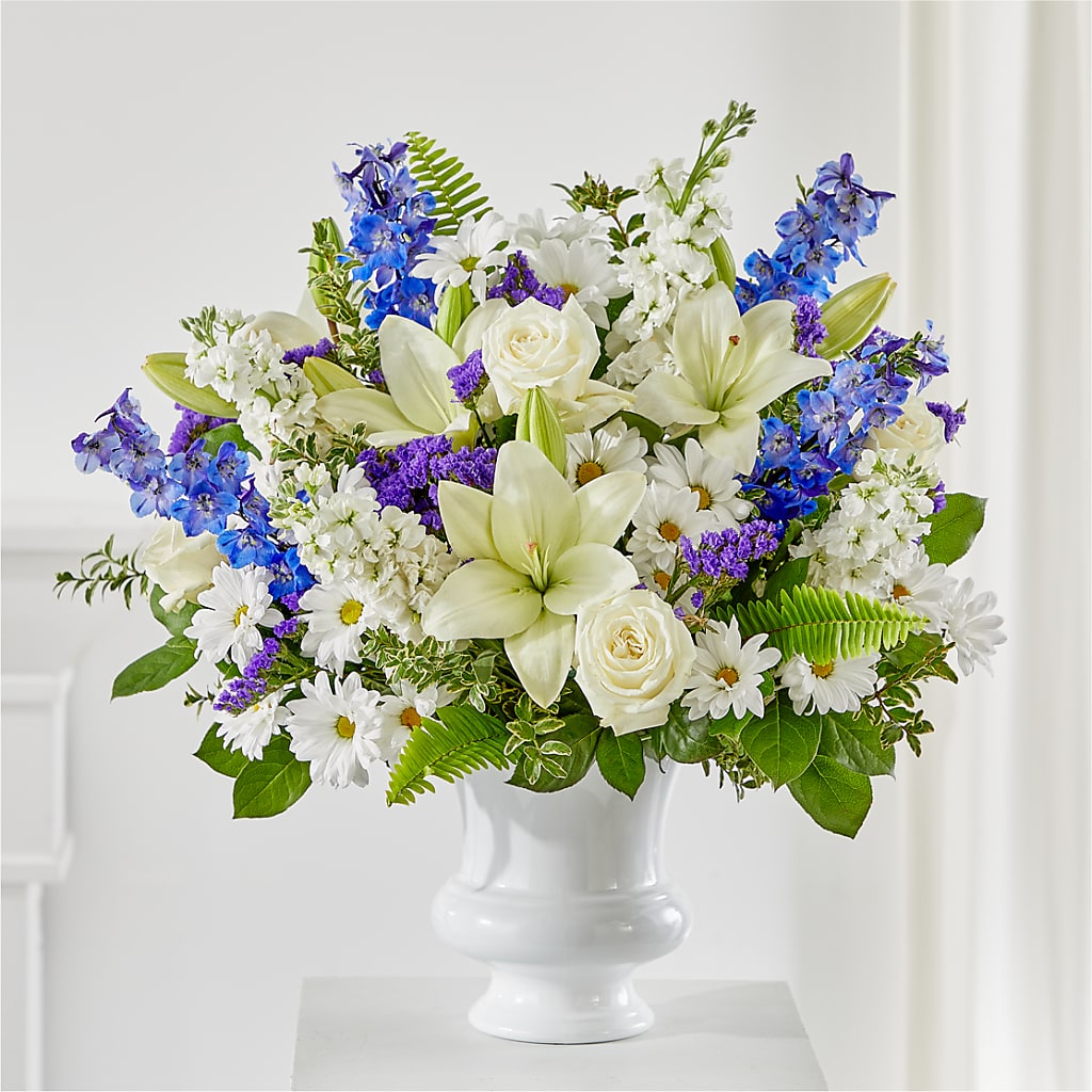 Expressions of Hope Urn Arrangement – Flowers By Vee, Tracy CA