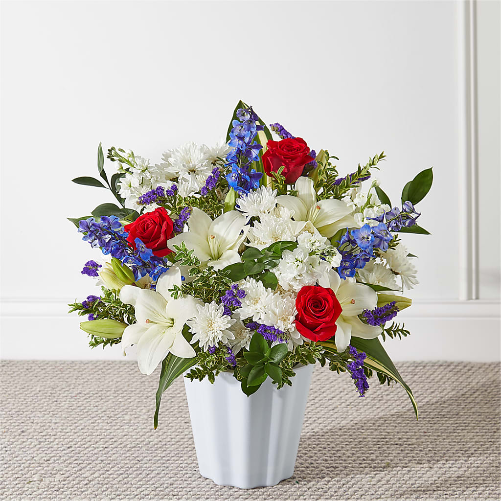 Consoled Floor Basket – Flowers By Vee, Tracy CA