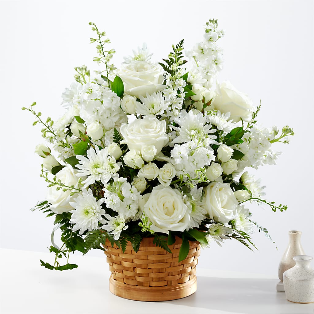 Heartfelt Condolences Arrangement – Flowers By Vee, Tracy CA