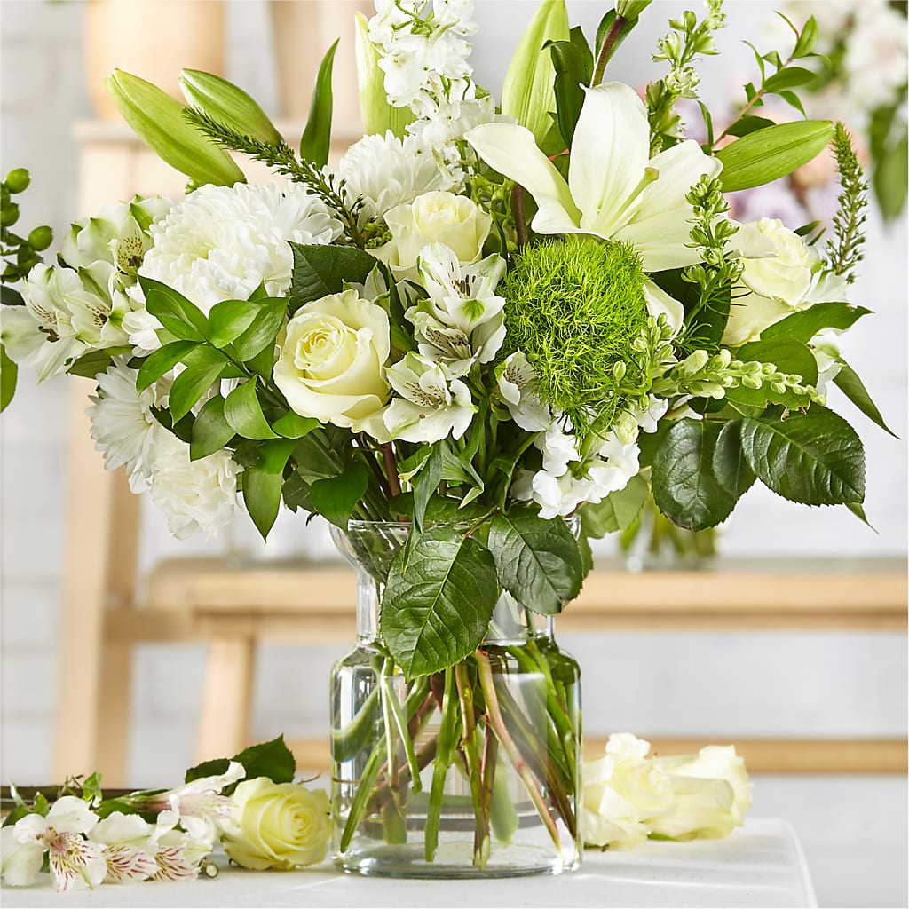 Classic Ivory – A Florist Original – Flowers By Vee, Tracy CA