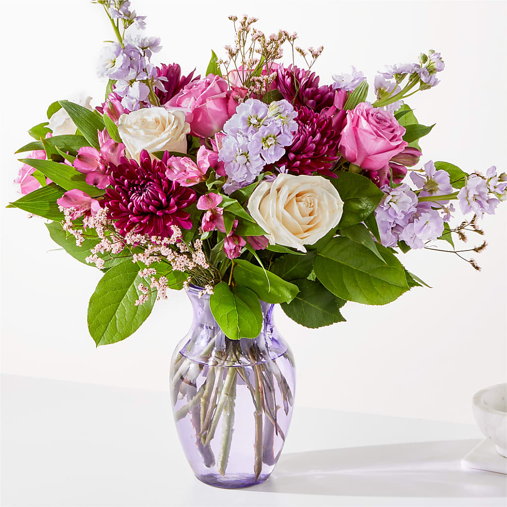 Amethyst Dreams Bouquet – Flowers By Vee, Tracy CA