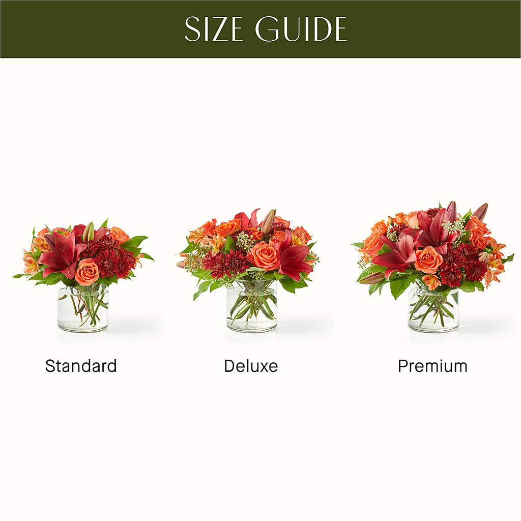Crimson Leaves Bouquet – Flowers By Vee, Tracy CA