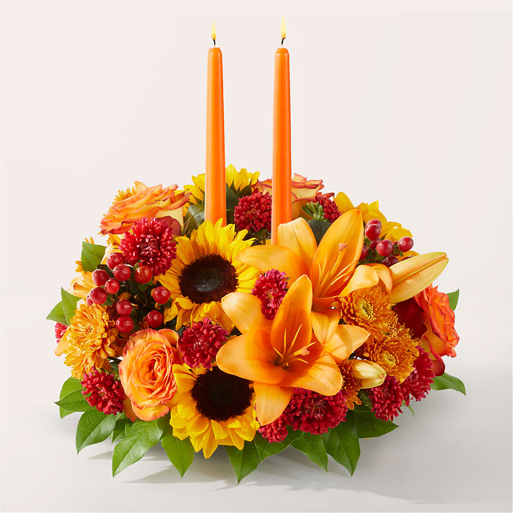 Grateful Centerpiece – Flowers By Vee, Tracy CA