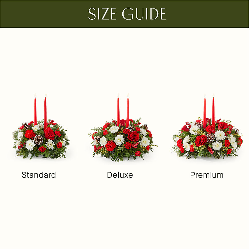 Holiday Soiree Centerpiece – Flowers By Vee, Tracy CA