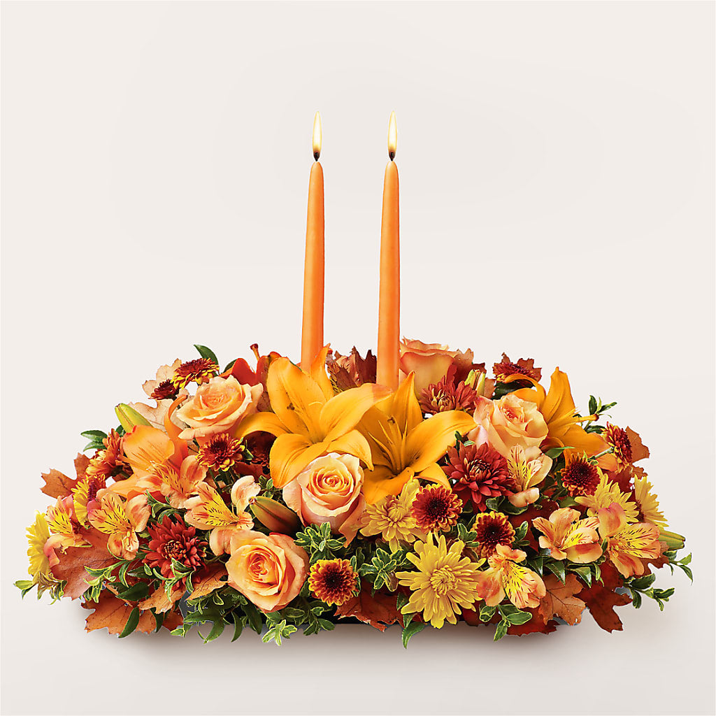 Traditions Centerpiece – Flowers By Vee, Tracy CA