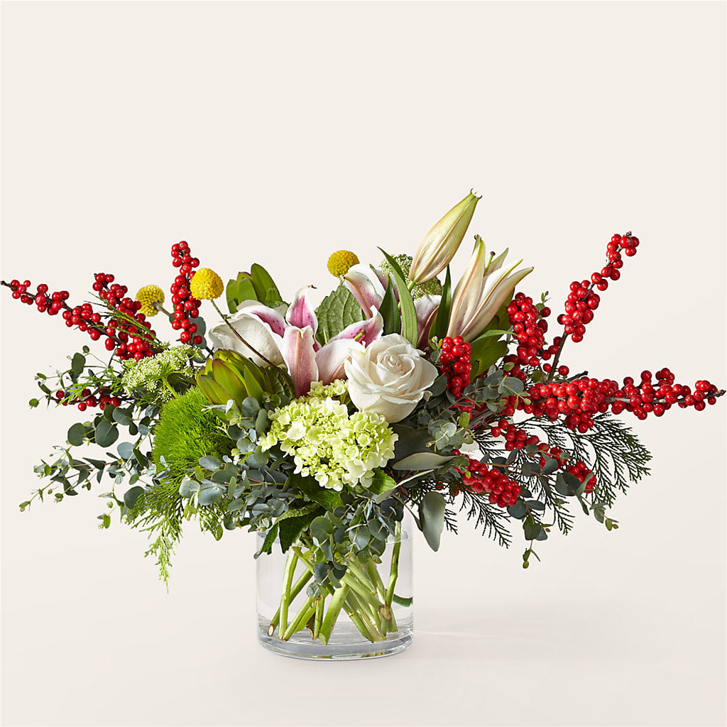 Berry & Bright Bouquet – Flowers By Vee, Tracy CA