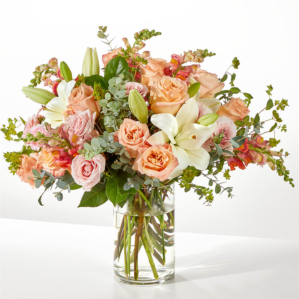 Grapefruit Splash Bouquet – Flowers By Vee, Tracy CA