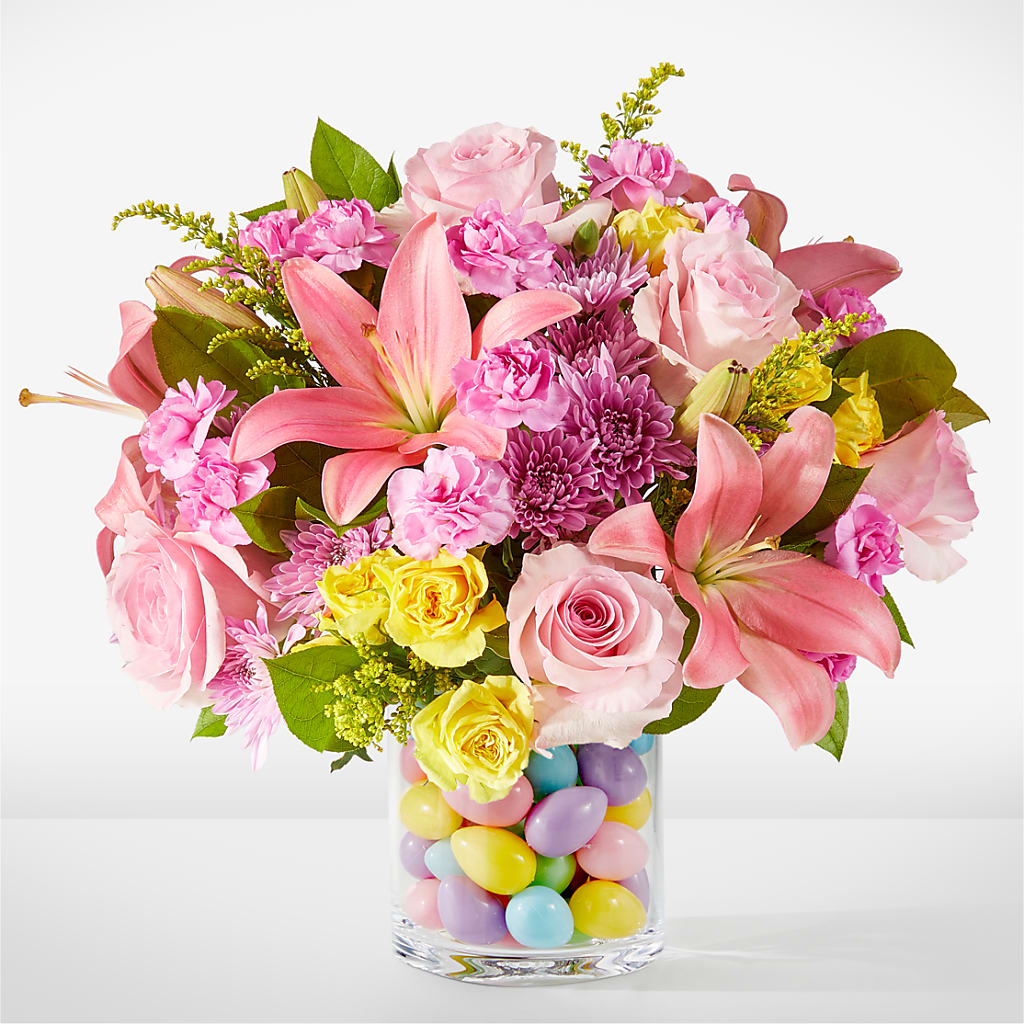 Easter Egg Hunt Bouquet – Flowers By Vee, Tracy CA