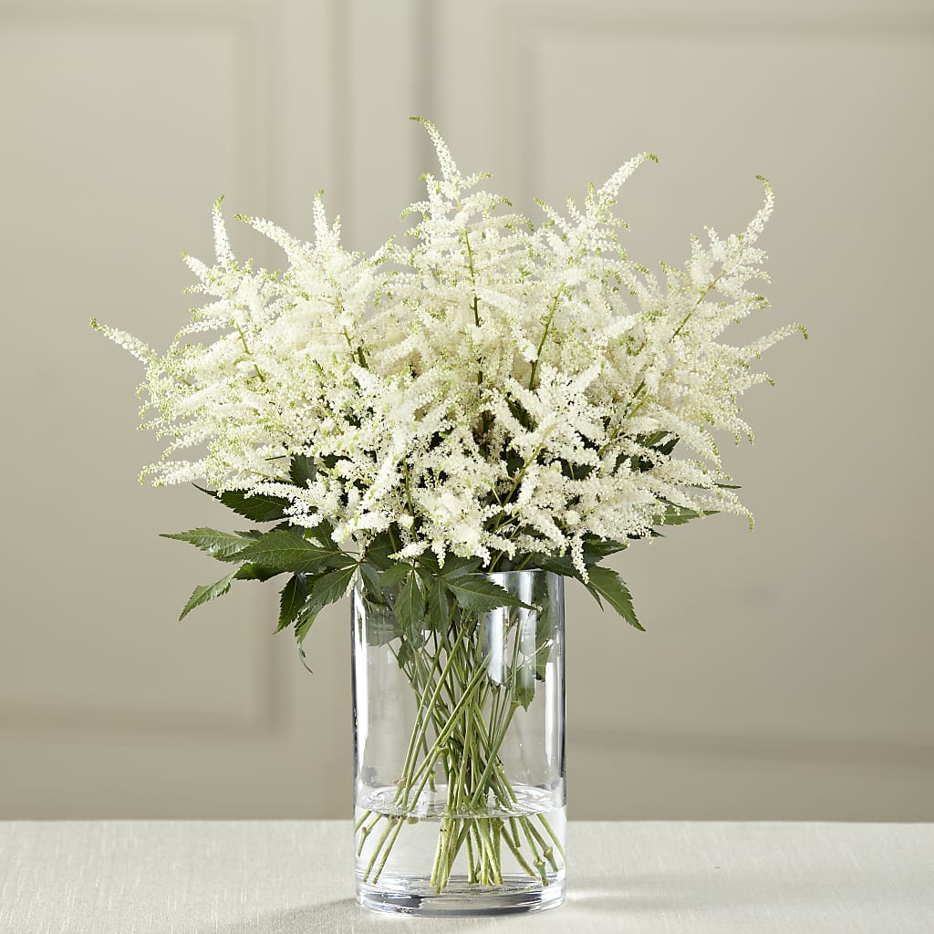 White Astilbe Bouquet – Flowers By Vee, Tracy CA