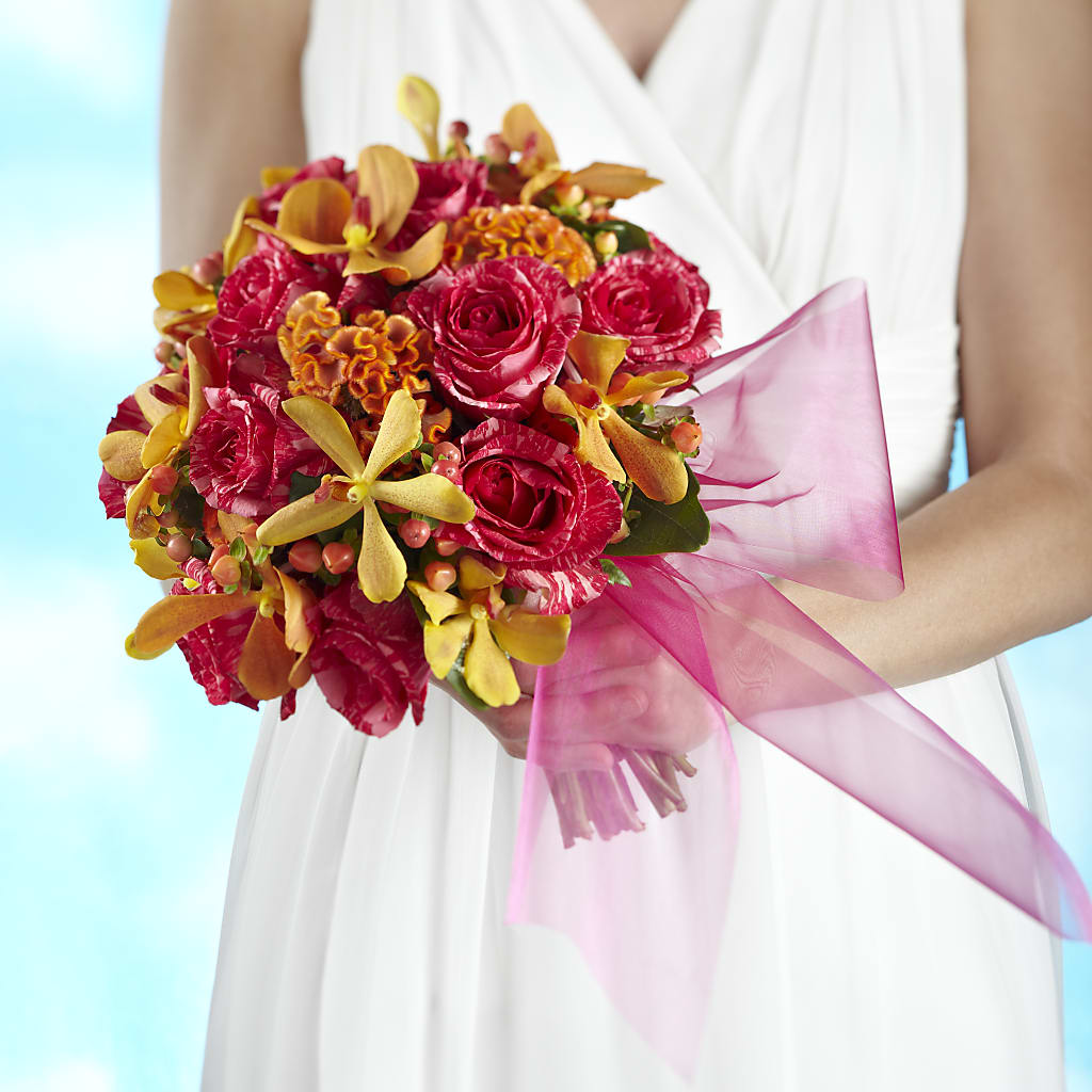 Brilliant Shades of Love Bouquet – Flowers By Vee, Tracy CA