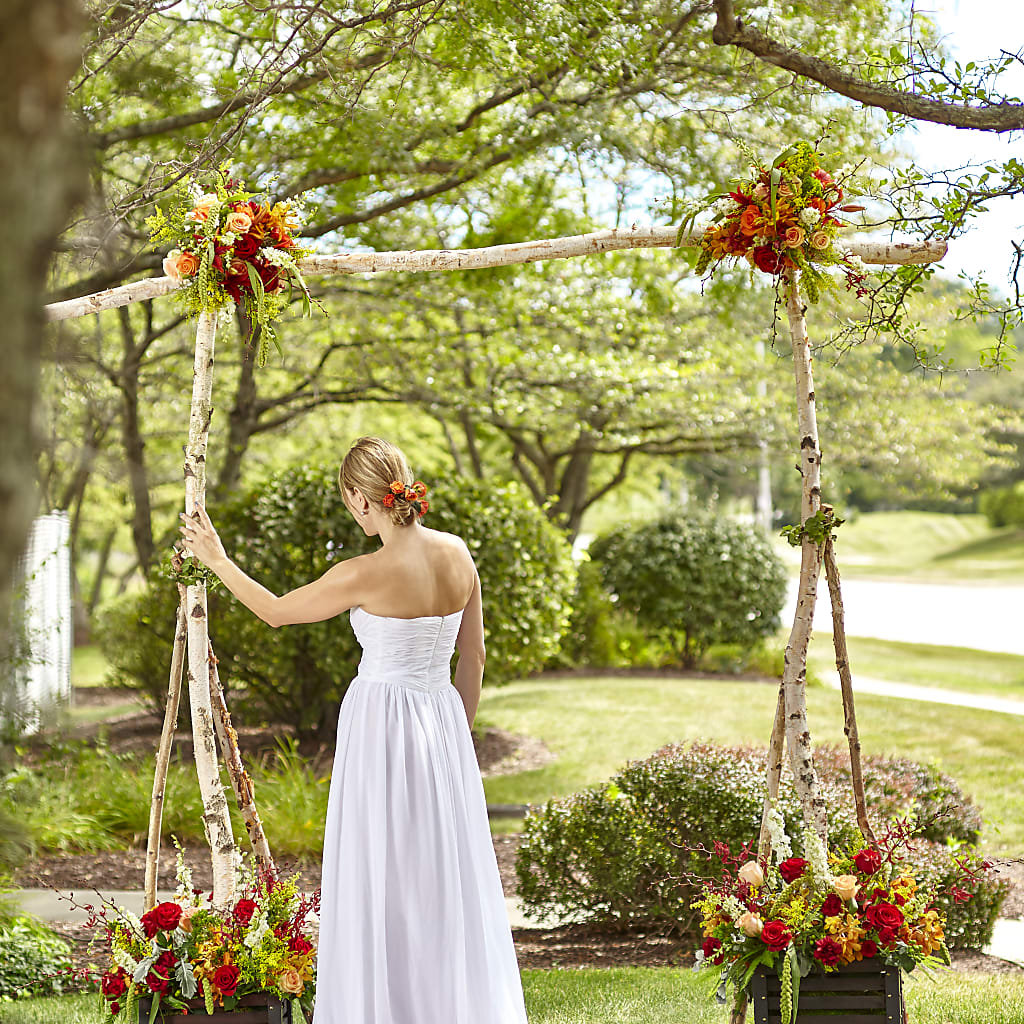 Arbor of Love Archway – Flowers By Vee, Tracy CA