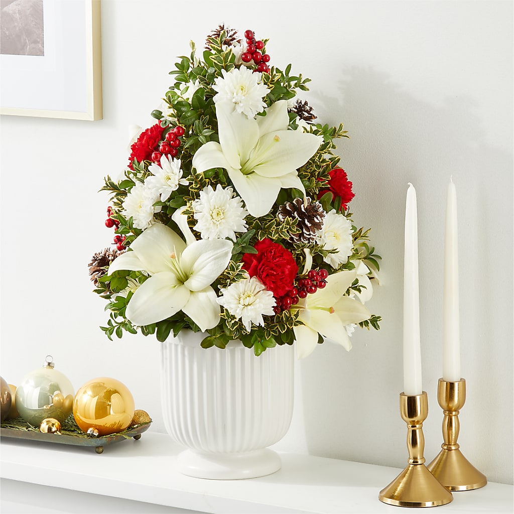 Festive Moments Tree –  Flowers By Vee, Tracy CA
