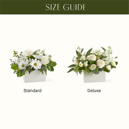 Fresh Linen Box Bouquet –  Flowers By Vee, Tracy CA