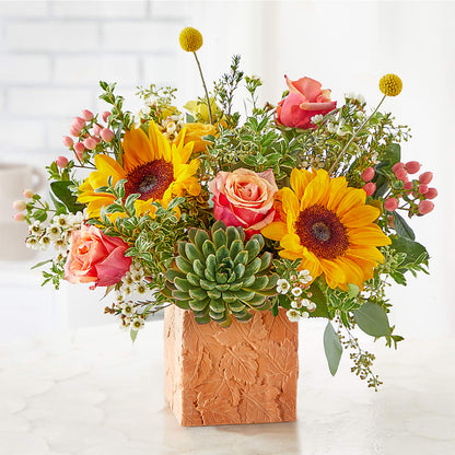 Sunflower Season Bouquet –  Flowers By Vee, Tracy CA