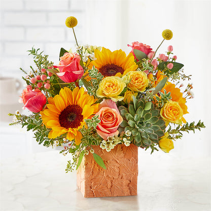 Sunflower Season Bouquet –  Flowers By Vee, Tracy CA