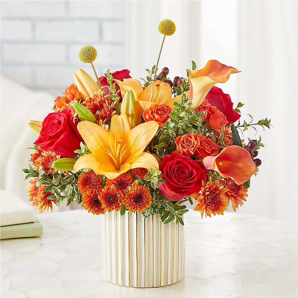 Scarlet Skies Bouquet –  Flowers By Vee, Tracy CA