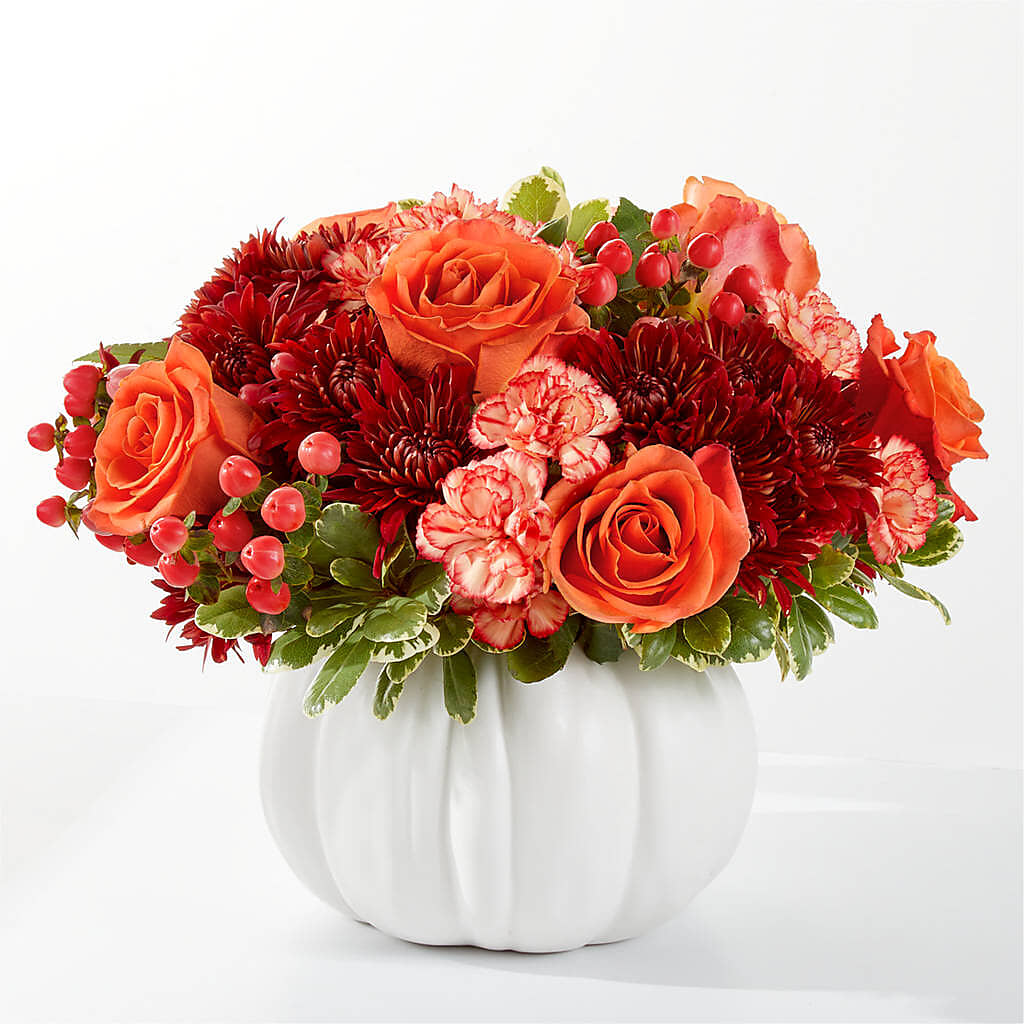 Autumn Air Pumpkin Bouquet –  Flowers By Vee, Tracy CA
