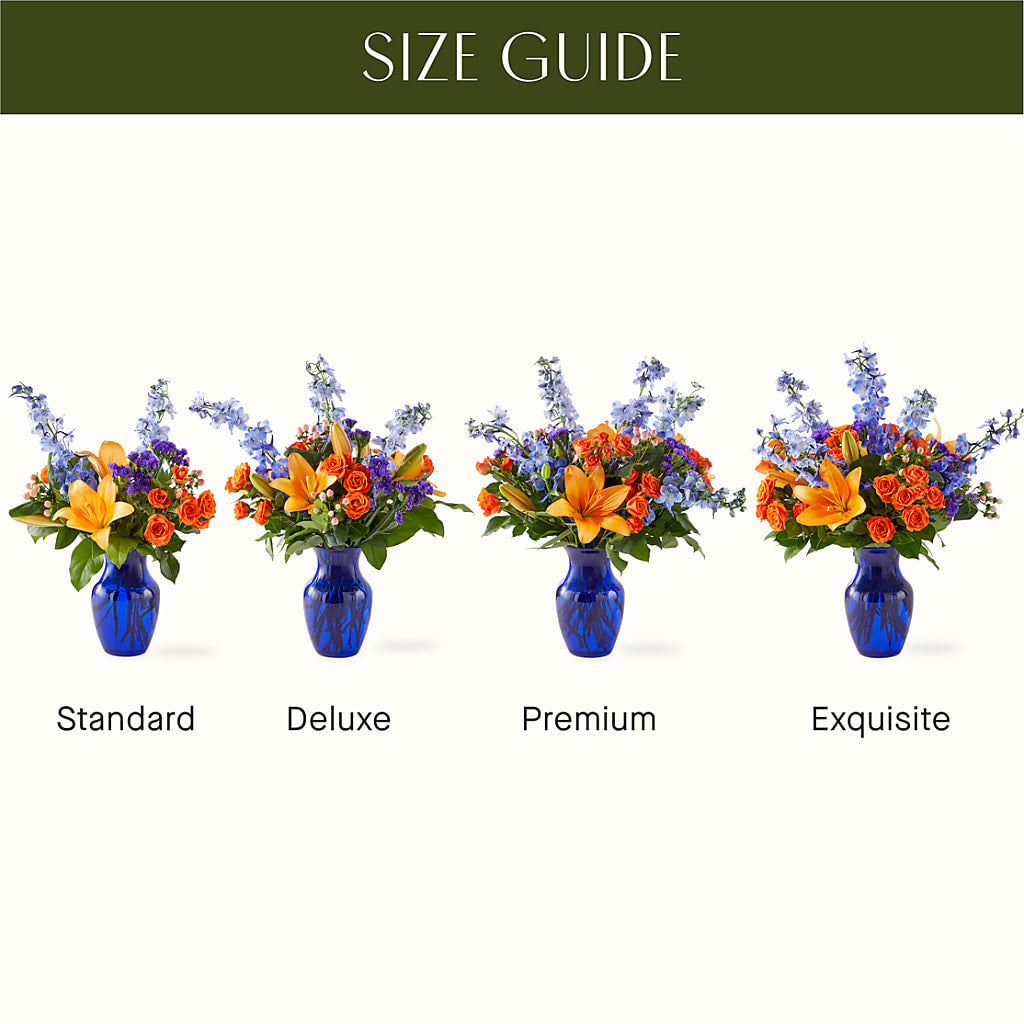 Radiant Citrus Bouquet –  Flowers By Vee, Tracy CA