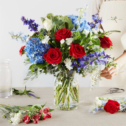 Star Spangled - A Florist Original –  Flowers By Vee, Tracy CA