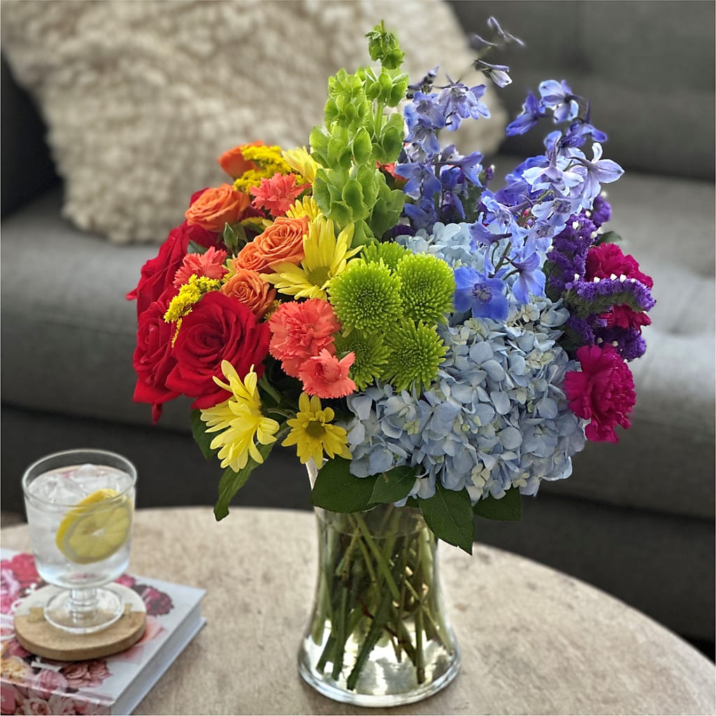 Summer Spectra - A Florist Original –  Flowers By Vee, Tracy CA