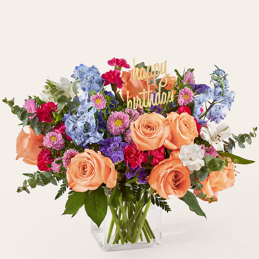 Birthday Bash Bouquet –  Flowers By Vee, Tracy CA