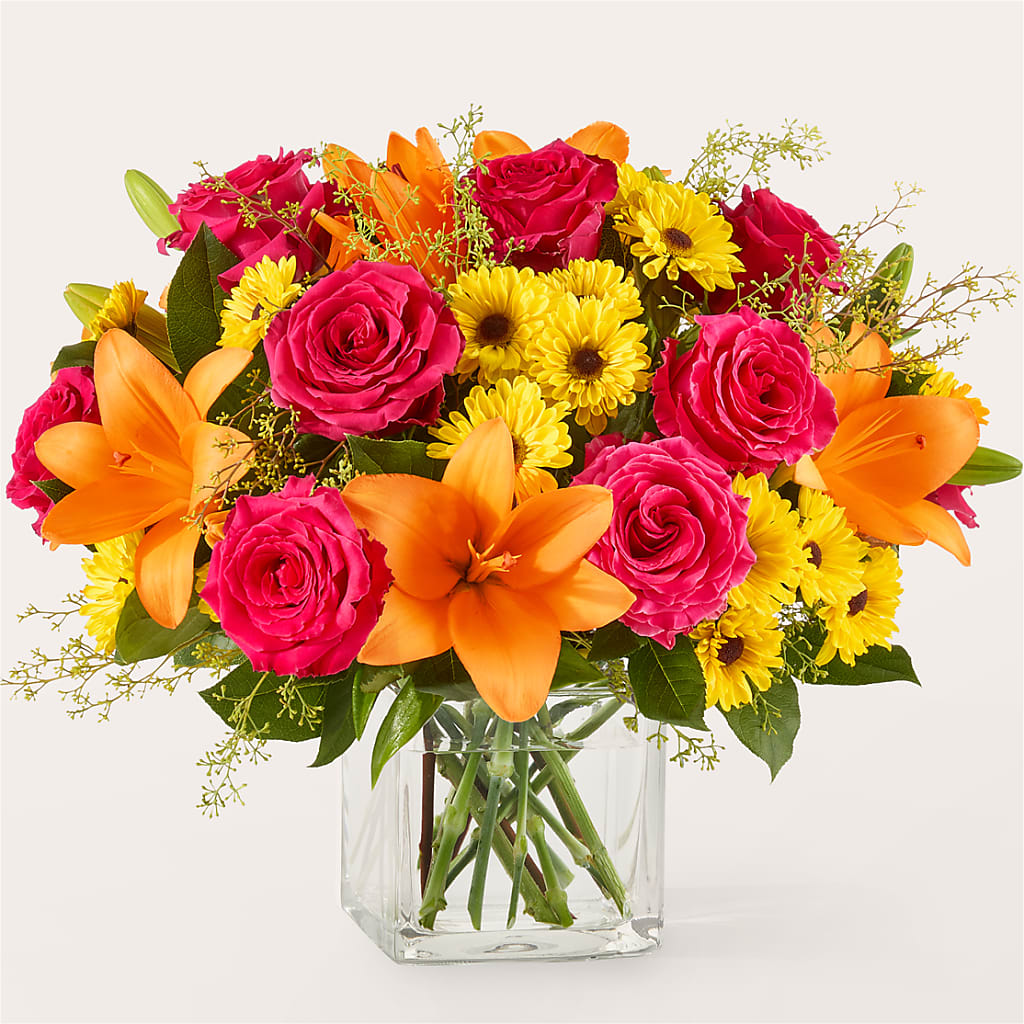 Neon Lights Bouquet –  Flowers By Vee, Tracy CA