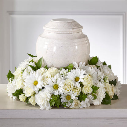 Ivory Gardens Cremation Adornment –  Flowers By Vee, Tracy CA